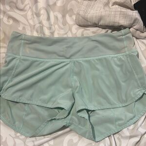 Mint Green Athletic Shorts